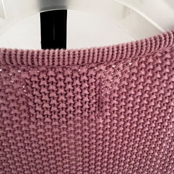 🇩🇰 Light Pink Long Cotton Cardigan Denmark - Picture 10 of 10